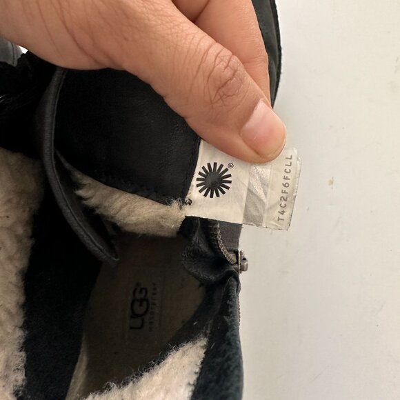 UGG Tulane Boot Black - Women's Size 10 - Picture 11 of 12